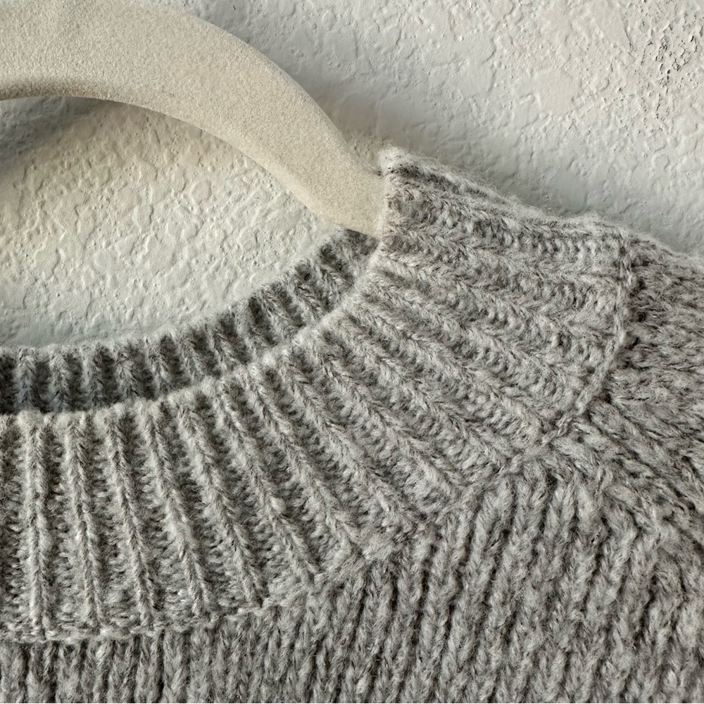 ANINE BING The Kendrick Sweater NYC Grey Cashmere SZ S - Picture 5 of 7